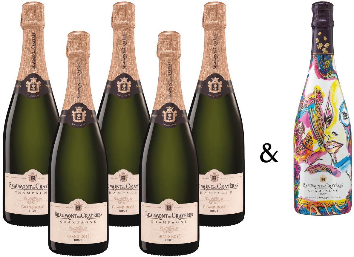 Coffret Grand Rosé et cuvée 3e Art