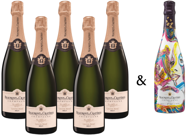 Coffret Grand Rosé et cuvée 3e Art